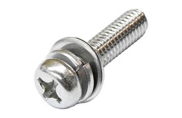 ステンレス (+)ナベ頭セムス小ねじ I＝3 (バネ座+ISO平座 組込)(SNPI3S-M-VA/ばら見積品)(NBK製)